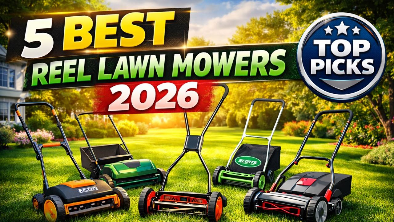 Top 5 Reel Lawn Mowers of 2026
