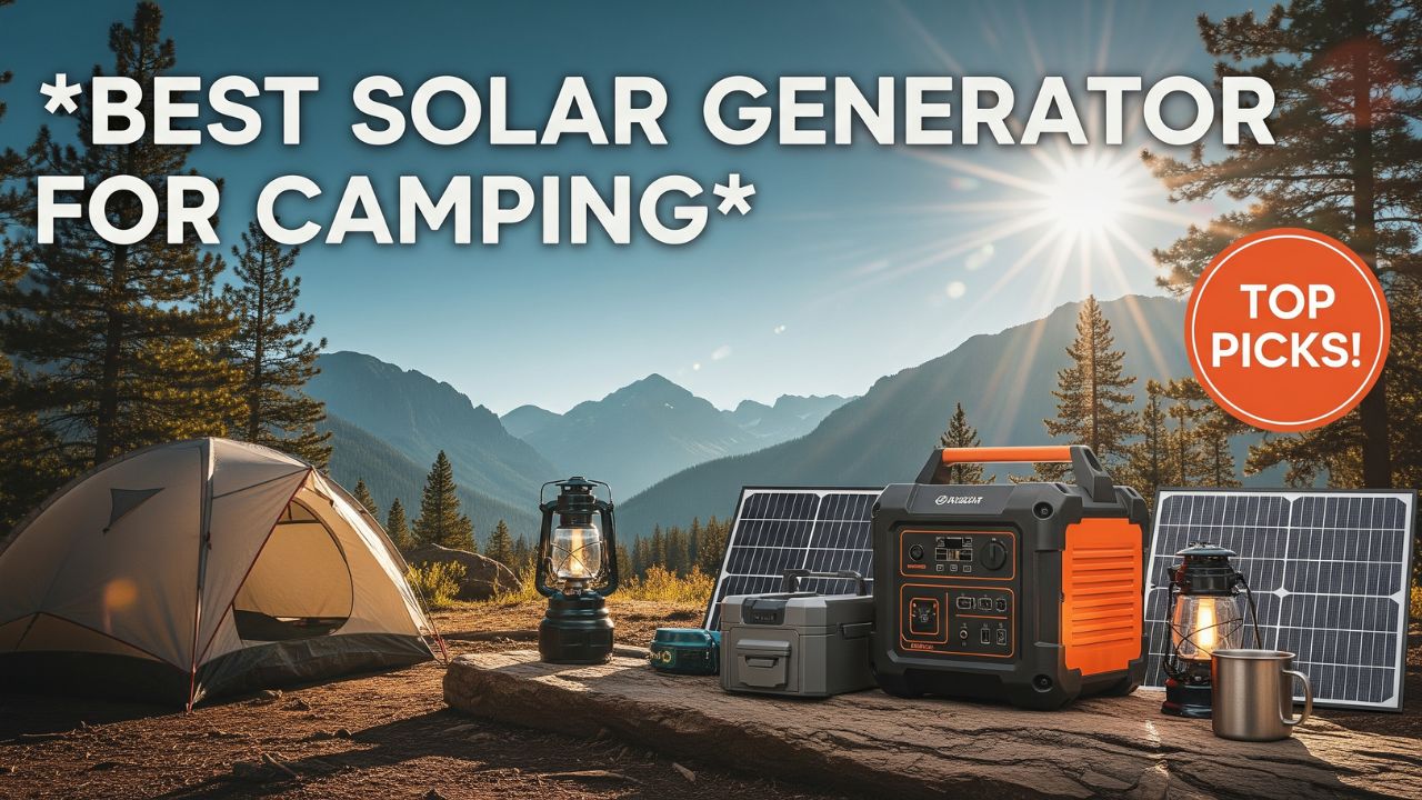 Best Solar Generators for Camping