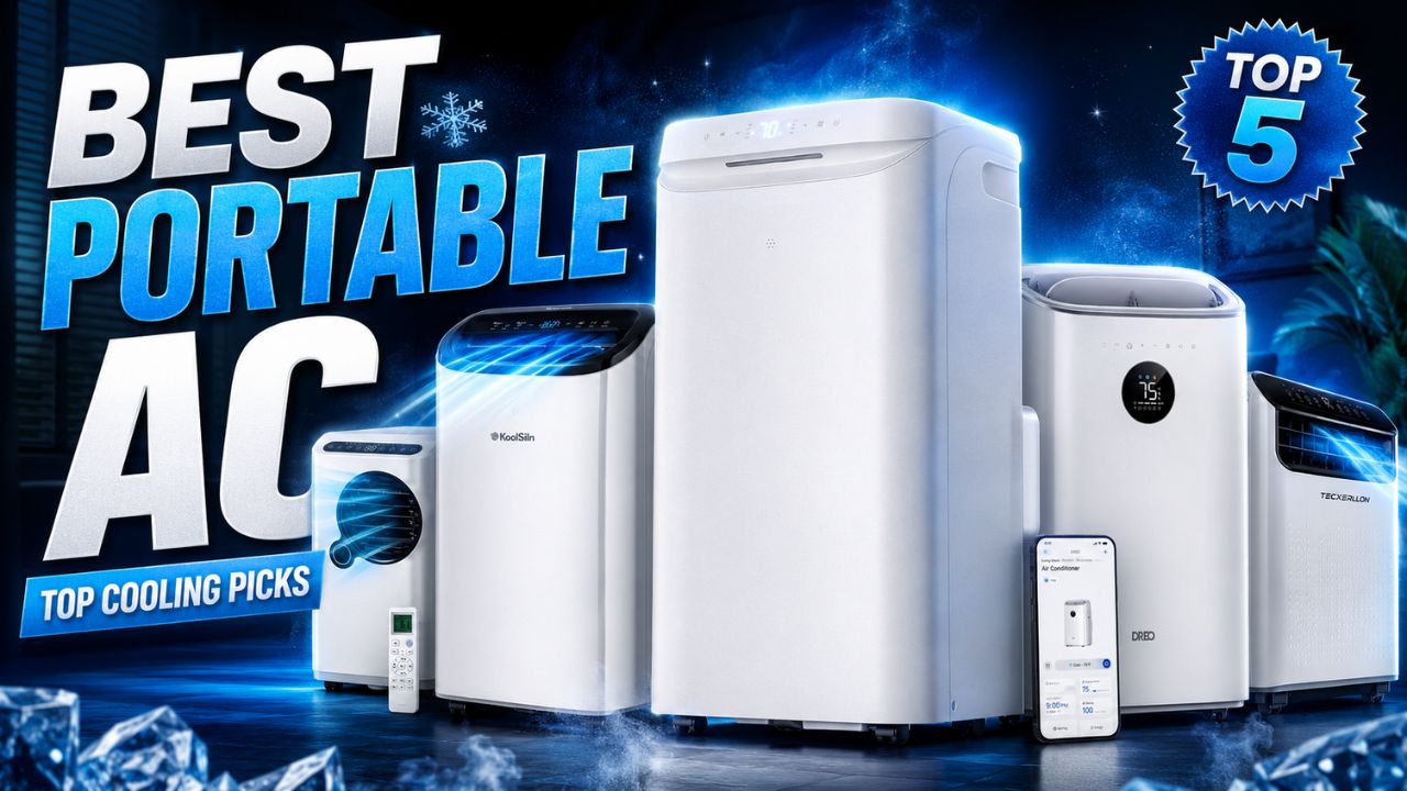 Best Portable Air Conditioner 2026 | Top Portable AC for Bedroom, Office & Large Room
