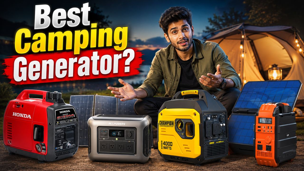 Best Inverter Generator for Camping (2026) | Quiet, Portable & Fuel Efficient Generators Review